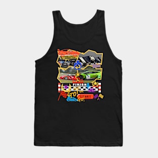 Car racing Tank Top